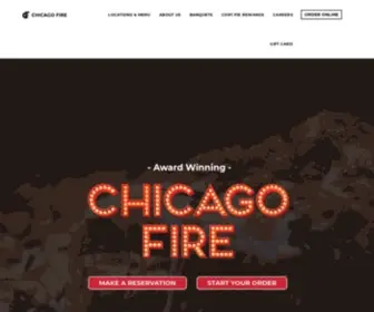 Chicagofire.com(Tribute to Chicago) Screenshot