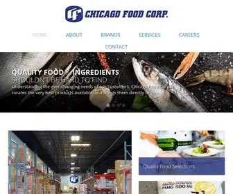 Chicagofood.com(Chicago Food Corp) Screenshot