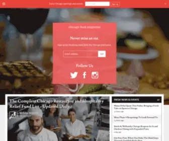 Chicagofoodmagazine.com(Delicious and Delectable Delicacies Delivered Daily) Screenshot