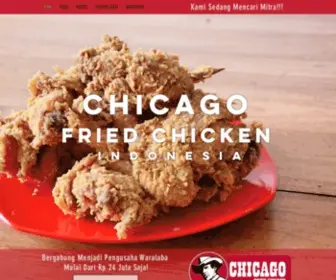 Chicagofriedchicken.co.id(Chicago Fried Chicken Indonesia) Screenshot