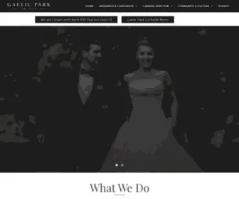 ChicagogaelicPark.com(Weddings, Banquets & Irish Cultural Center) Screenshot