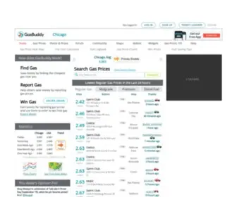 Chicagogasprices.com(Chicago Gas Prices) Screenshot