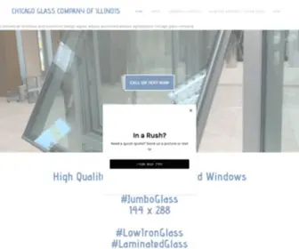 Chicagoglasscompany.com(CHICAGO GLASS COMPANY OF ILLINOIS) Screenshot