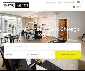 Chicagohabitats.com(Chicago IL Real Estate) Screenshot