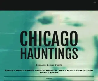 Chicagohauntings.com(American Ghost Walks) Screenshot