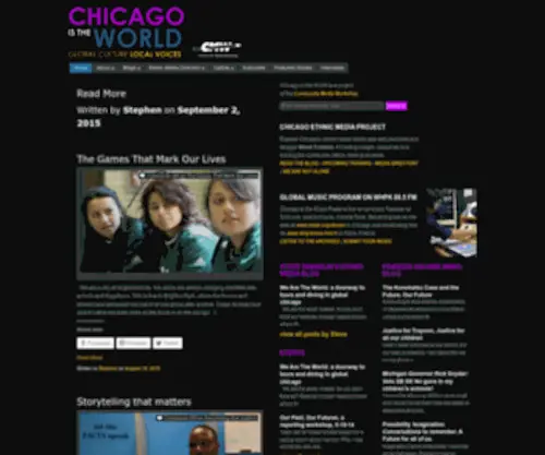 Chicagoistheworld.org(Chicagoistheworld) Screenshot