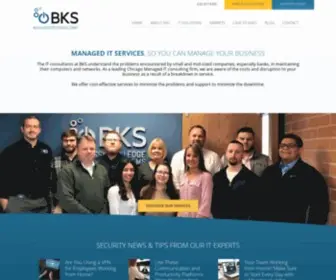 Chicagoitsolutions.com(BKS Systems) Screenshot