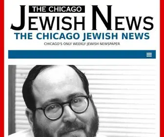 Chicagojewishnews.com(Chicago's Only Weekly Jewish Newspaper) Screenshot