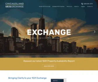 Chicagoland1031Exchange.com(Chicagoland 1031 Exchange) Screenshot