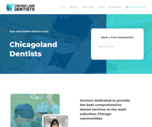 Chicagolanddentists.com(Chicago Dentists) Screenshot