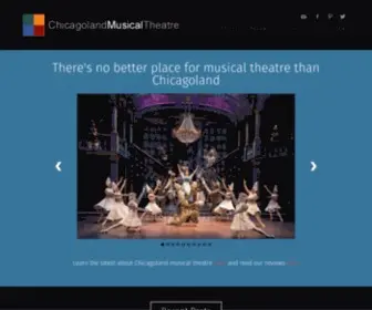 Chicagolandmusicaltheatre.com(A dynamic community for passionate participants and patrons of Chicagoland Musical Theatre) Screenshot