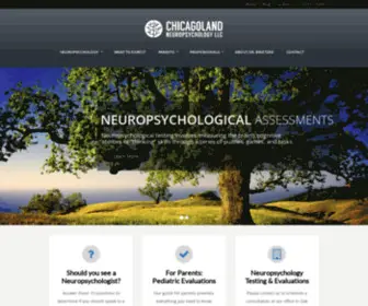 Chicagolandneuropsychology.com(Chicago Neuropsychologist with a proven and gentle approach. Dr. Colin Brietzke) Screenshot