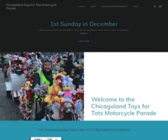 Chicagolandtft.org(Chicagoland Toys For Tots Motorcycle Parade Org) Screenshot