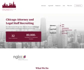 Chicagolegalsearch.com(Chicago Legal Search) Screenshot