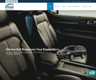 Chicagolimousinerentals.com(Our Chicago Limo Rental Company) Screenshot