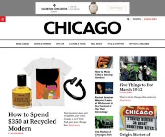 Chicagomag.com(Chicago Magazine) Screenshot