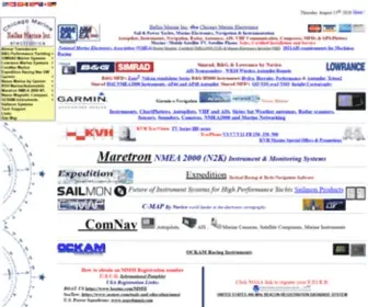 Chicagomarineelectronics.com Screenshot