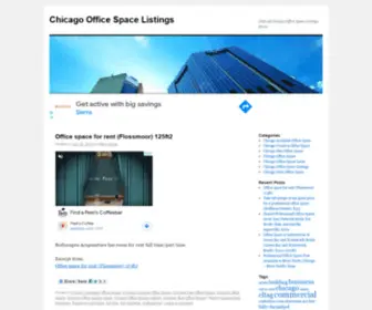 Chicagoofficespacelistings.com(Chicago Office Space Listings) Screenshot