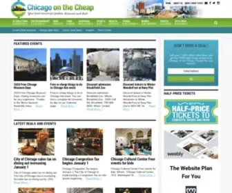Chicagoonthecheap.com(Chicago on the Cheap) Screenshot