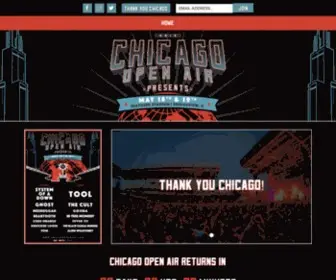 Chicagoopenair.com(Chicago Open Air Presents) Screenshot