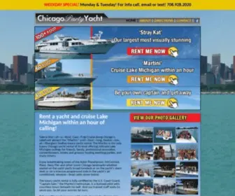 Chicagopartyyacht.com(Yacht Rental Chicago) Screenshot
