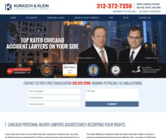 Chicagopilaw.com(Chicago Personal Injury Lawyer) Screenshot