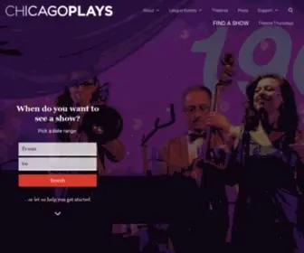 Chicagoplays.com(Chicago Plays) Screenshot