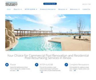 Chicagopoolrenovation.com(Pool Renovation) Screenshot