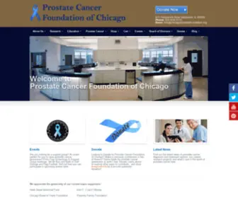 Chicagoprostatefoundation.org(Prostate Cancer Foundation of Chicago) Screenshot