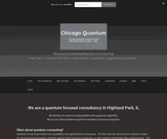 Chicagoquantum.com(Chicago Quantum) Screenshot