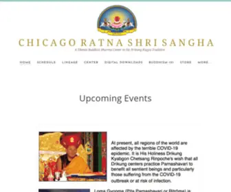 Chicagoratnashri.com(Chicago Ratna Shri Sangha) Screenshot