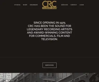 Chicagorecording.com(Chicago Recording Company) Screenshot