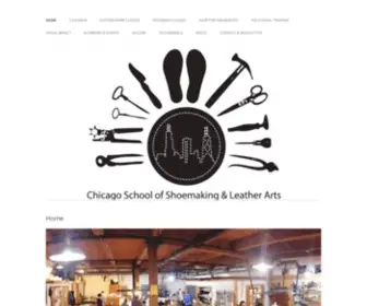 Chicagoschoolofshoemaking.com(Chicago School of Shoemaking and Leather Arts) Screenshot