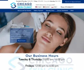 Chicagoskinclinic.com(Chicago Skin Clinic) Screenshot