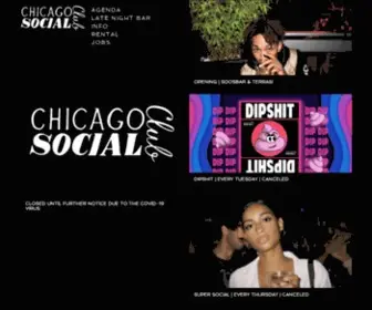 Chicagosocialclub.nl(Chicago Social Club) Screenshot