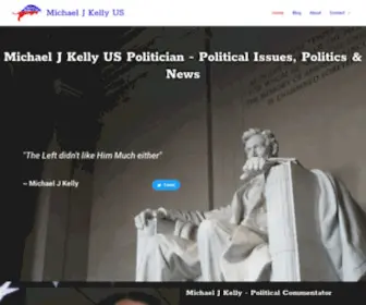 Chicagosocialistparty.com(Michael J Kelly Politician) Screenshot