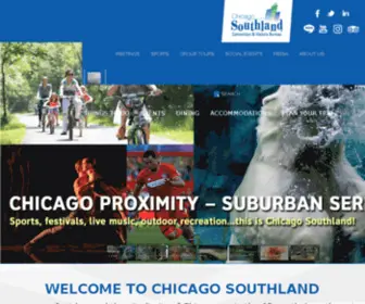 Chicagosouthland.com(Chicago Southland Chamber of Commerce) Screenshot