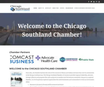 Chicagosouthlandchamber.com(Chicago Southland Chamber of Commerce) Screenshot