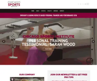 Chicagosportsinstitute.com(Chicago Sports Institute) Screenshot