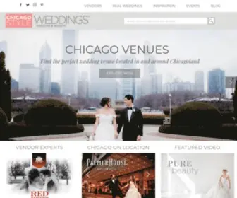 Chicagostyleweddings.com(Chicago Weddings) Screenshot