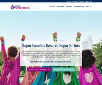 Chicagosupersitters.com(Chicago Babysitter Service) Screenshot