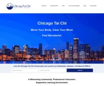 Chicagotaichi.org(Move Your Body) Screenshot