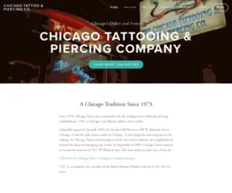 Chicagotattooing.com(Tattoo Shop Chicago IL) Screenshot