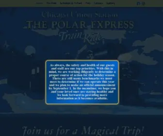 Chicagothepolarexpressride.com(THE POLAR EXPRESS) Screenshot