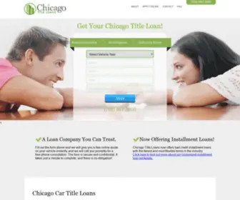 Chicagotitleloans.com(Get cash in 24 hours for your car title. Chicago Title Loans) Screenshot