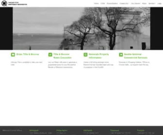 Chicagotitlenw.com(Chicago Title) Screenshot