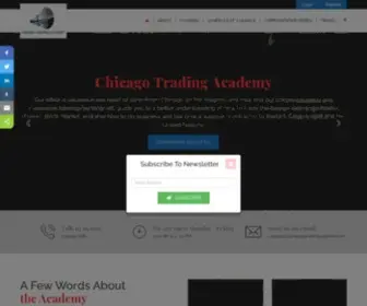 Chicagotradingacademy.com(Chicago Trading Academy) Screenshot