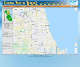 Chicagotraffictracker.com(Chicago Traffic Tracker) Screenshot
