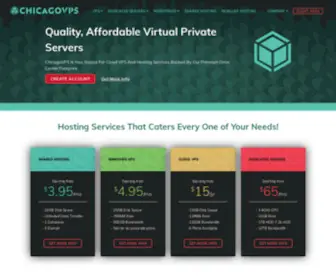 ChicagovPs.net(VPS Hosting) Screenshot