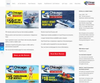 Chicagowatersportrentals.com(Jet Ski Rentals) Screenshot